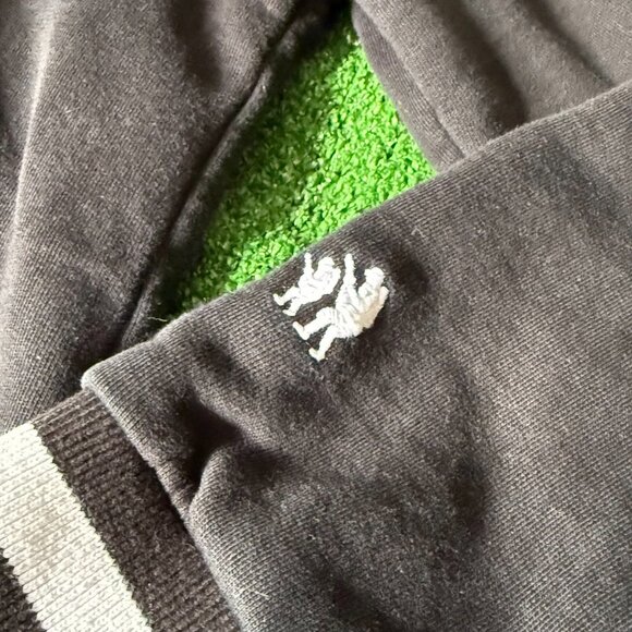 Aape by Bape Stripe and Stars Button Up Varsity Jacket Sweater Hoodie Size L - Picture 6 of 16